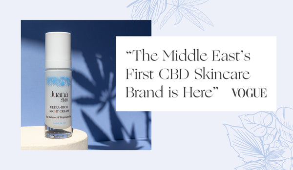 VOGUE: The Middle East's First CBD Skincare Brand is Here